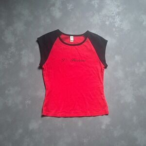 Y2K I Love Preakness Raglan Baby Tee Kavio XL